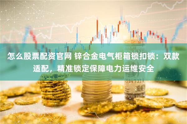 怎么股票配资官网 锌合金电气柜箱锁扣锁：双款适配，精准锁定保障电力运维安全