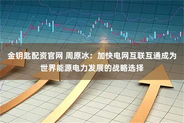 金钥匙配资官网 周原冰：加快电网互联互通成为世界能源电力发展的战略选择